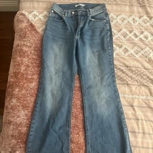 Adika flare bottom high rise jeans